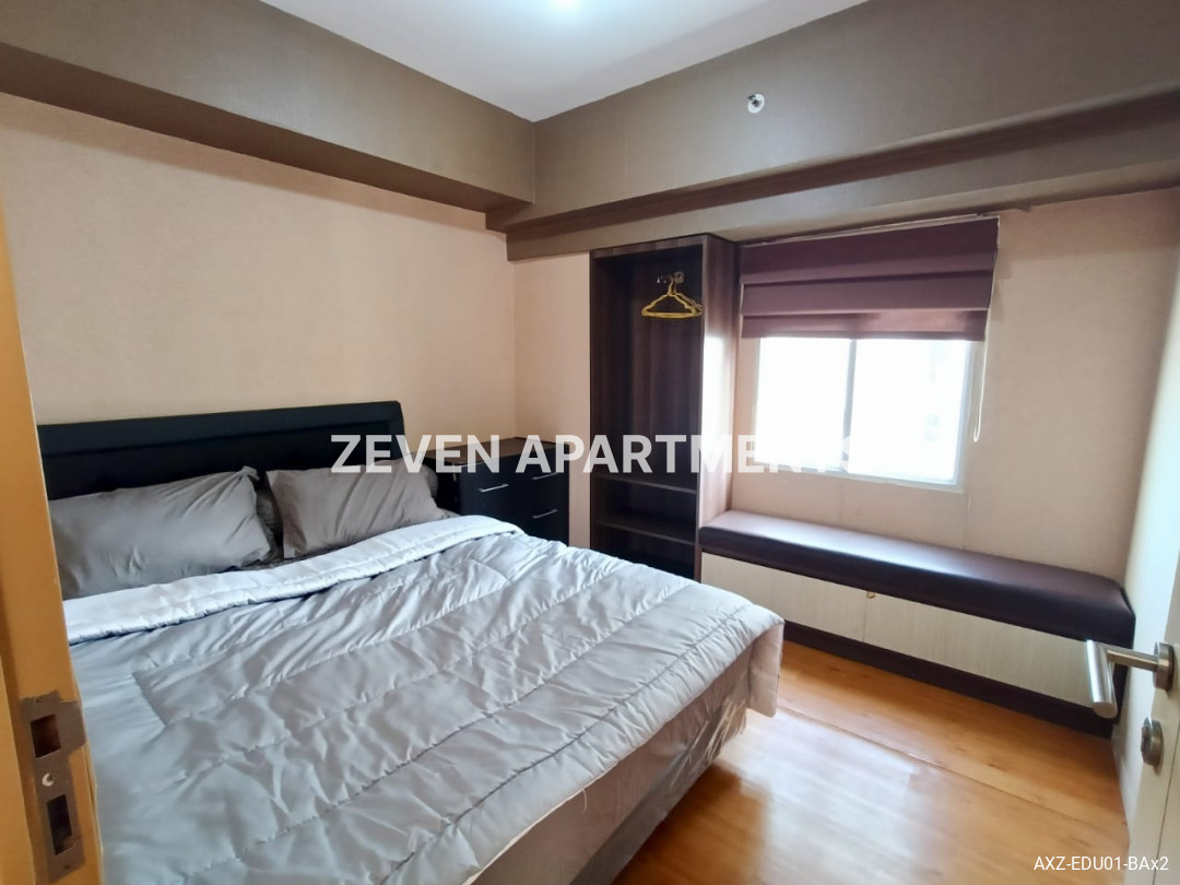 SEWA 2 BR CORNER FURNIS LENGKAP MINIMALIS APARTEMENT EDUCITY