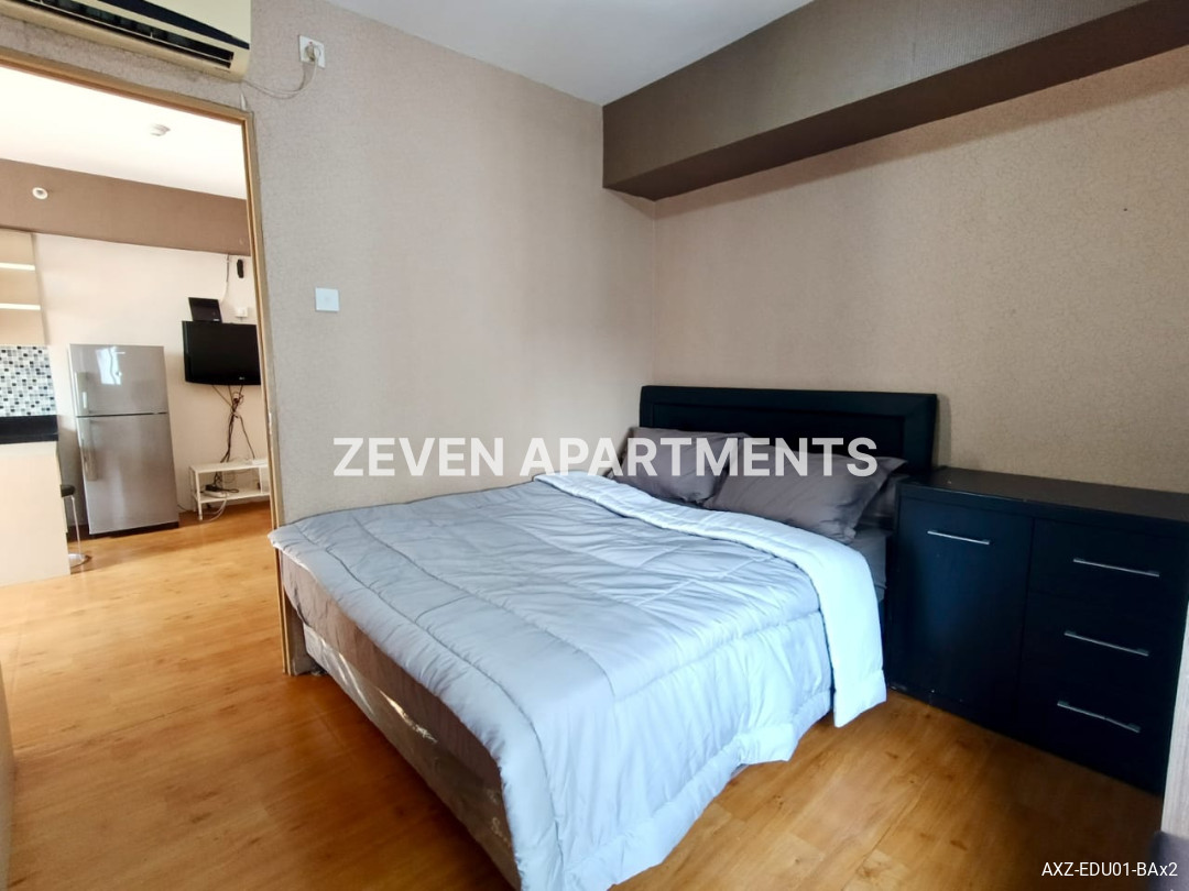 SEWA 2 BR CORNER FURNIS LENGKAP MINIMALIS APARTEMENT EDUCITY