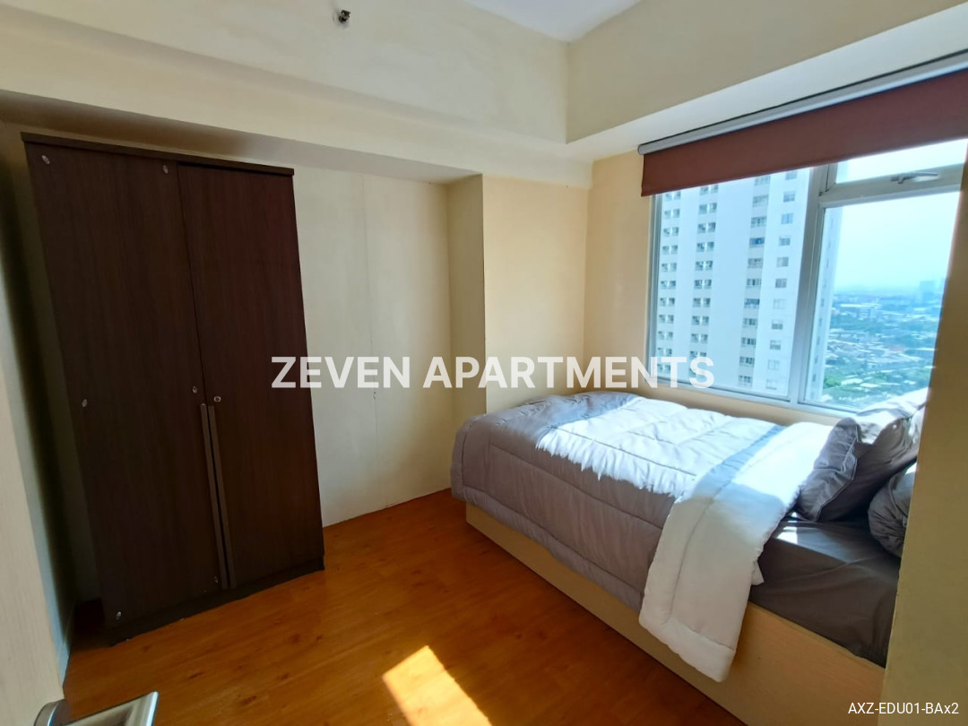 SEWA 2 BR CORNER FURNIS LENGKAP MINIMALIS APARTEMENT EDUCITY