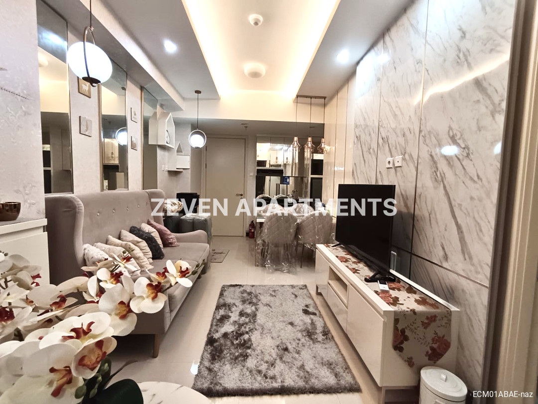 SEWA APARTMENT 2 BR FURNIS AMOR EASTCOAST MANSION PAKUWON CITY