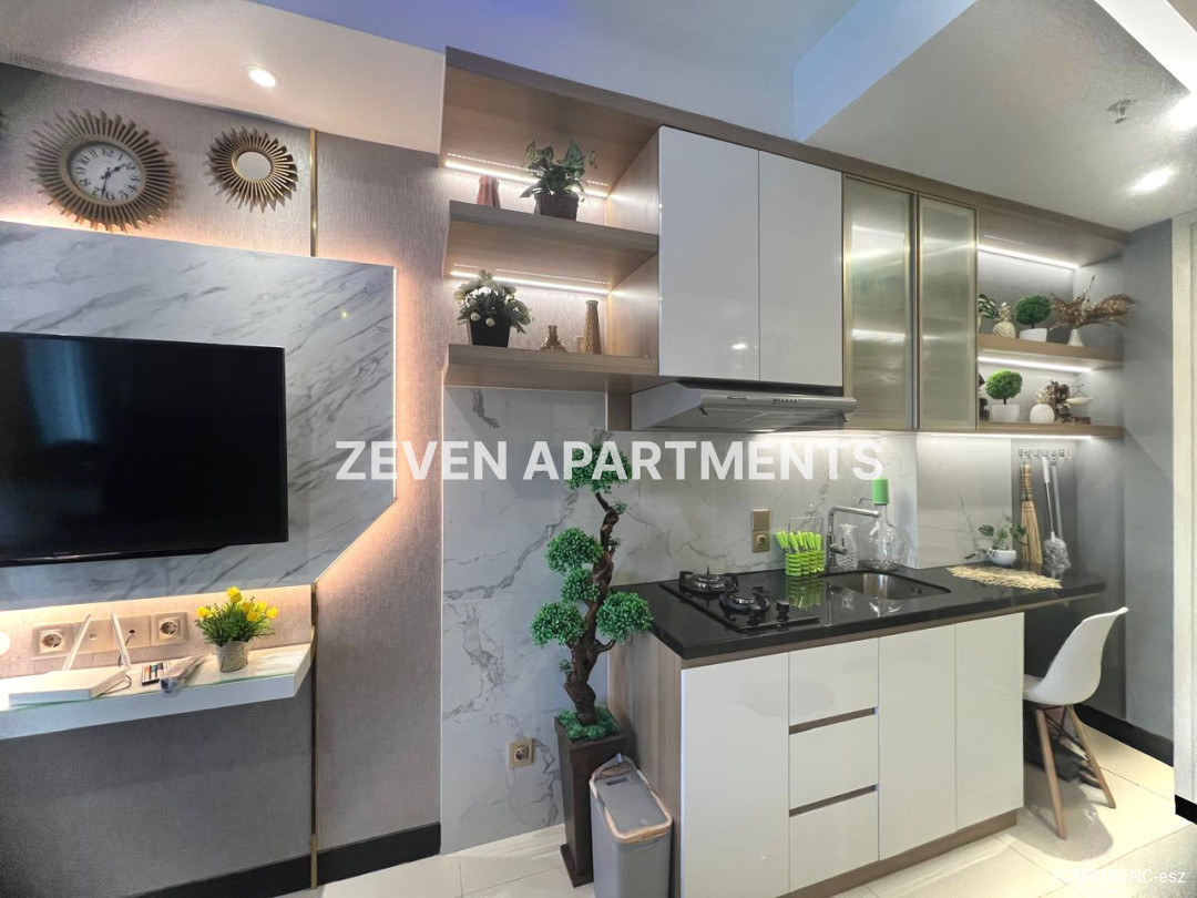 JUAL APARTEMEN STUDIO FURNIS BARU MEWAH AMOR EASTCOAST MANSION PAKUWON CITY