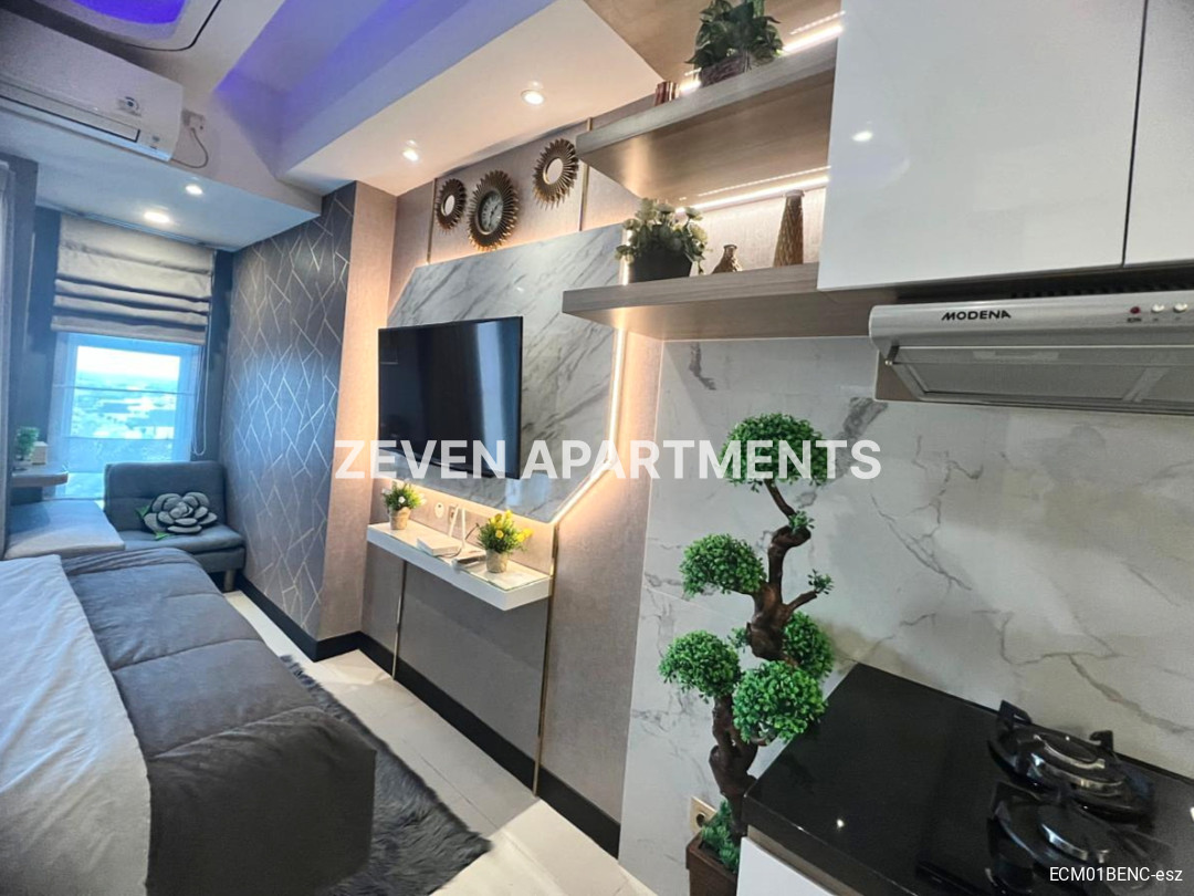 JUAL APARTEMEN STUDIO FURNIS BARU MEWAH AMOR EASTCOAST MANSION PAKUWON CITY