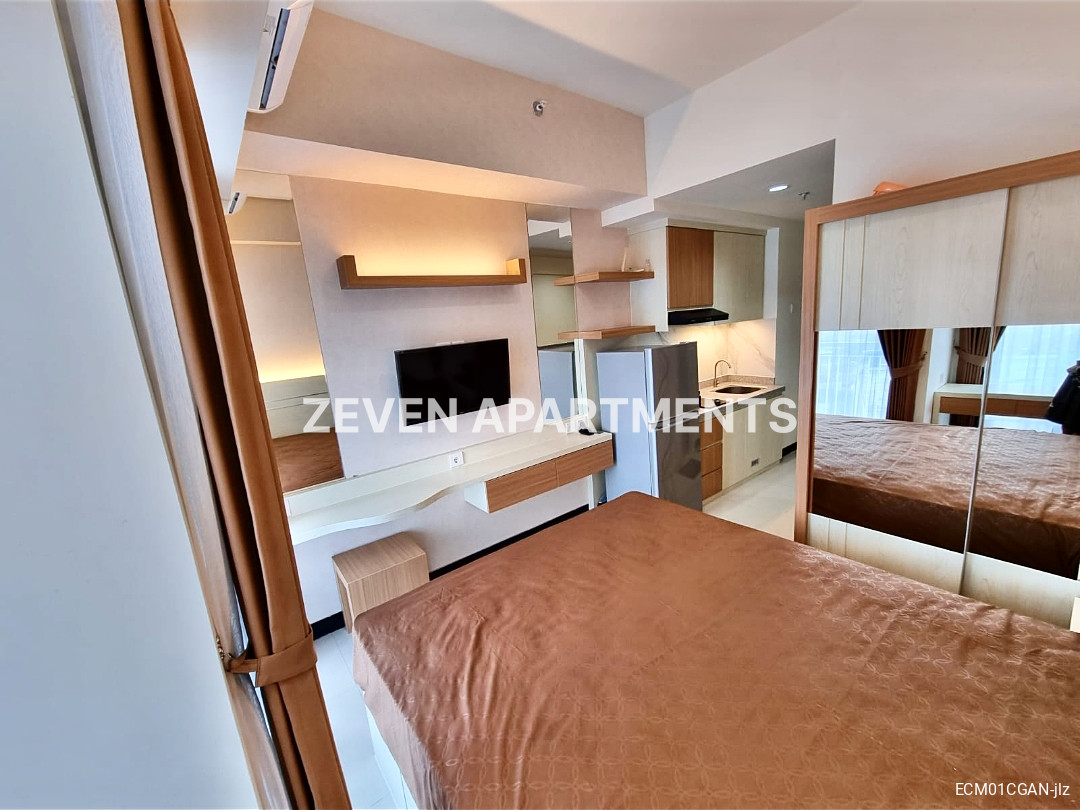 JUAL APARTMENT STUDIO BARU FURNIS AMOR EASTCOAST MANSION PAKUWON CITY