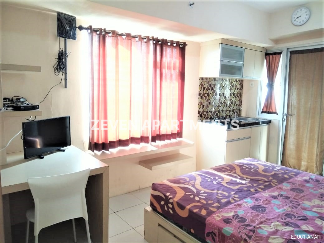 SEWA APARTEMEN STUDIO EDUCITY PAKUWON CITY