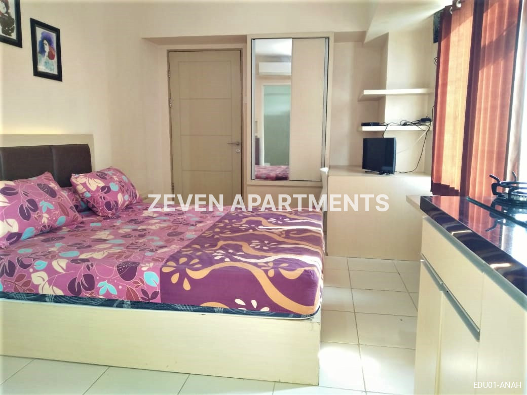 SEWA APARTEMEN STUDIO EDUCITY PAKUWON CITY