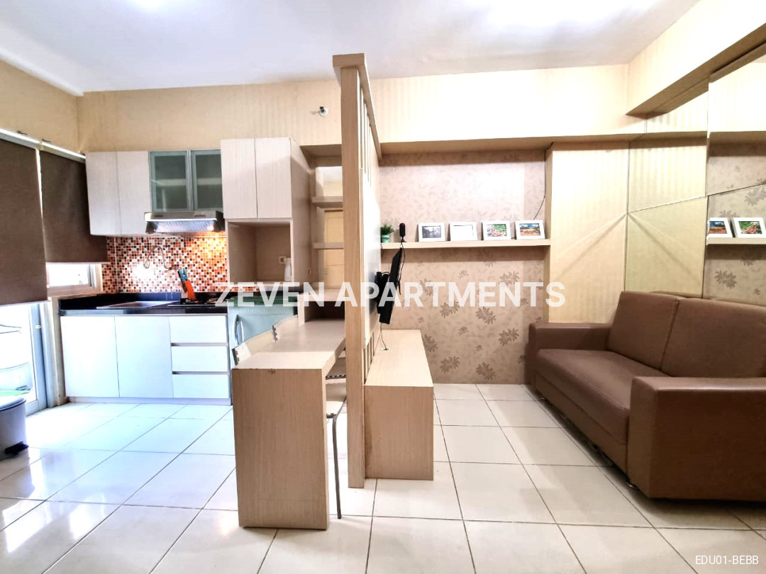 SEWA APARTEMEN 2BR FURNIS EDUCITY PAKUWON CITY