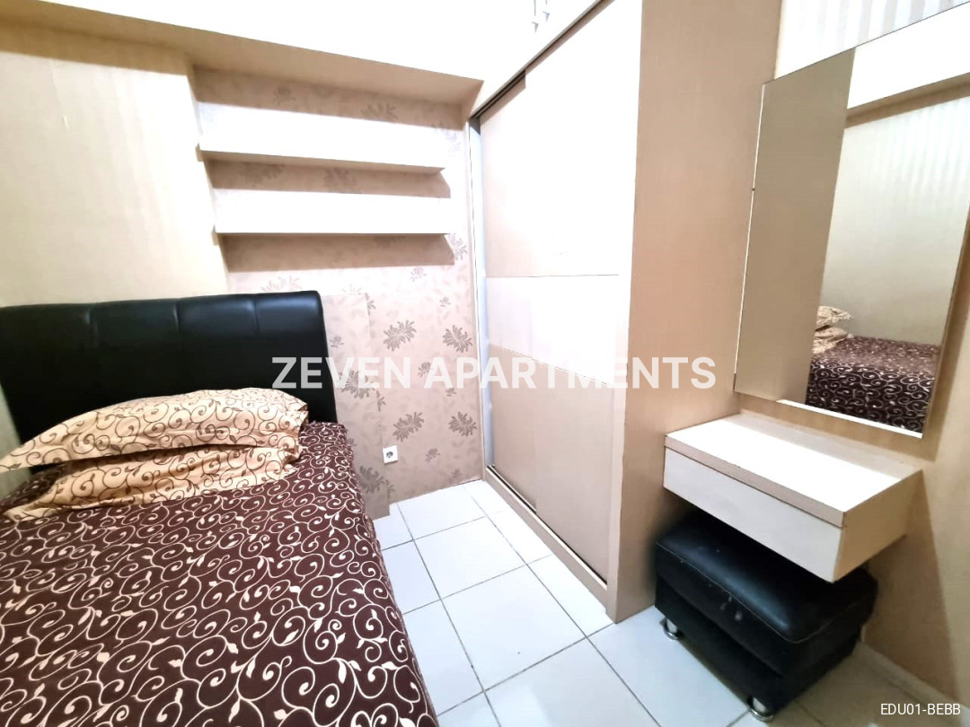 SEWA APARTEMEN 2BR FURNIS EDUCITY PAKUWON CITY
