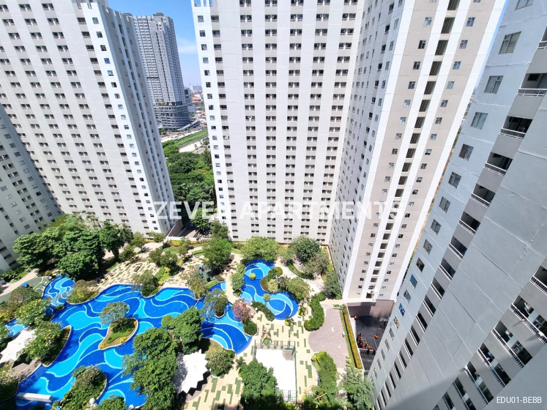 SEWA APARTEMEN 2BR FURNIS EDUCITY PAKUWON CITY