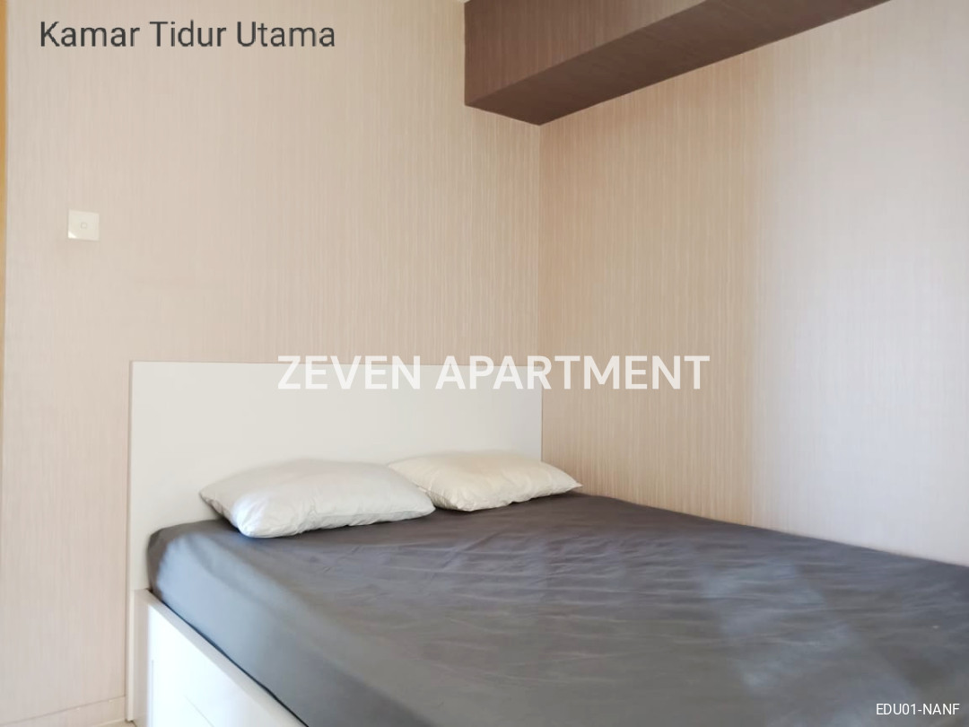 SEWA APARTEMEN EDUCITY 2 BEDROOM CORNER FURNIS
