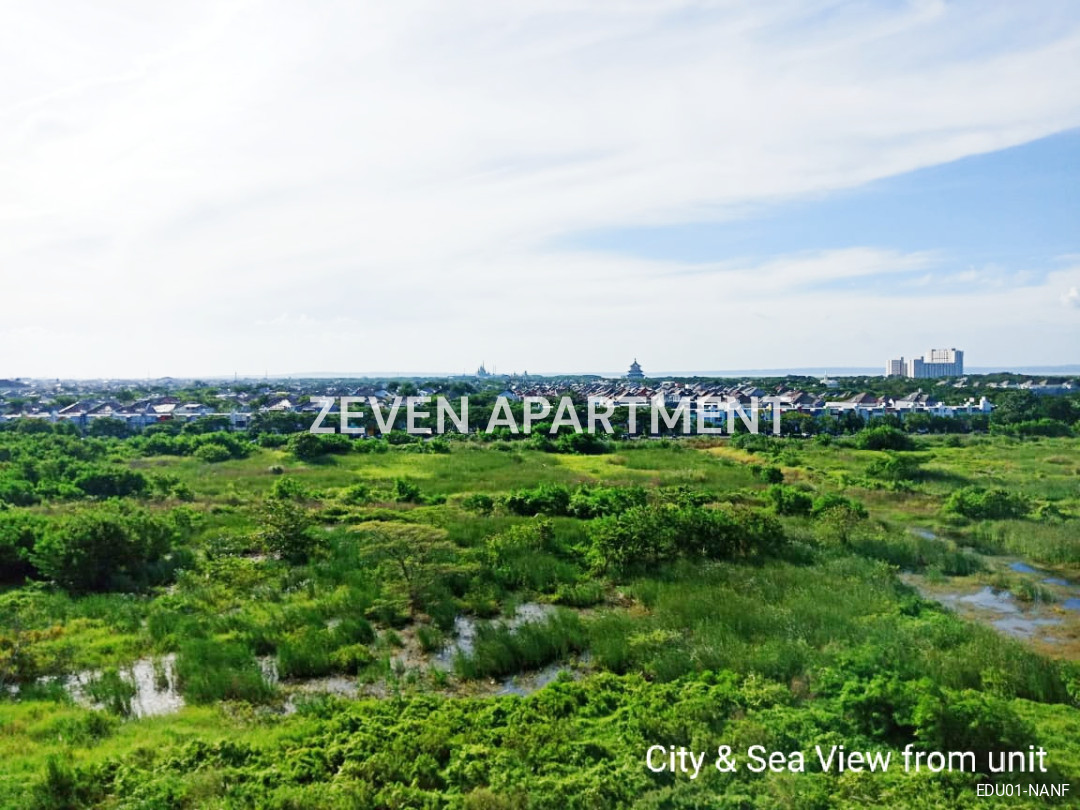 SEWA APARTEMEN EDUCITY 2 BEDROOM CORNER FURNIS