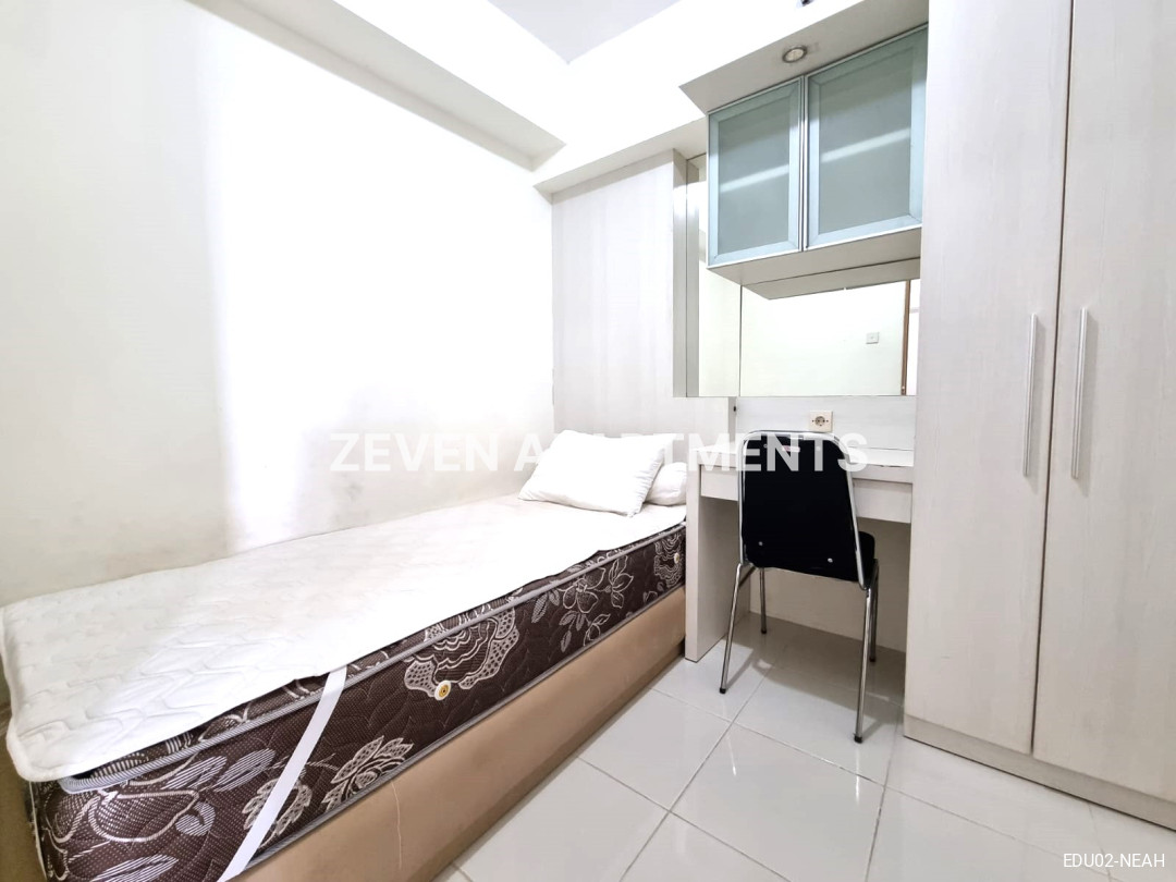 SEWA APARTEMEN 2BR FURNIS EDUCITY PAKUWON CITY