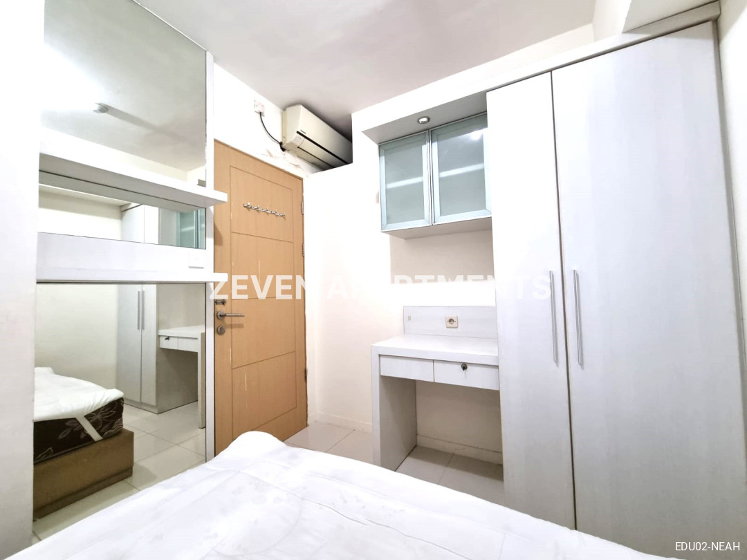 SEWA APARTEMEN 2BR FURNIS EDUCITY PAKUWON CITY
