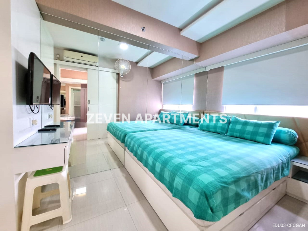 SEWA APARTEMEN 2BR FURNIS EDUCITY PAKUWON CITY