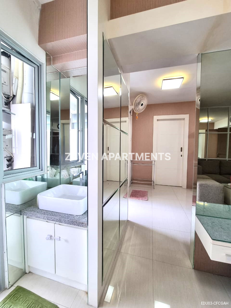 SEWA APARTEMEN 2BR FURNIS EDUCITY PAKUWON CITY