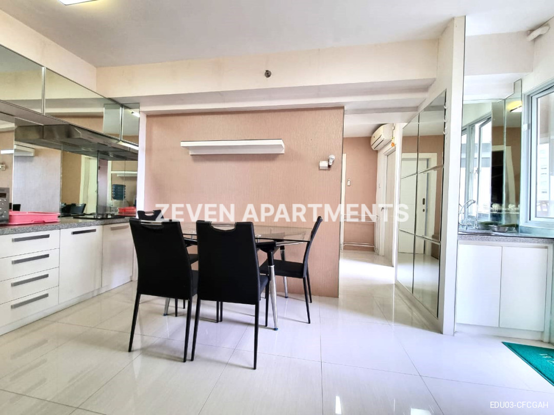 SEWA APARTEMEN 2BR FURNIS EDUCITY PAKUWON CITY