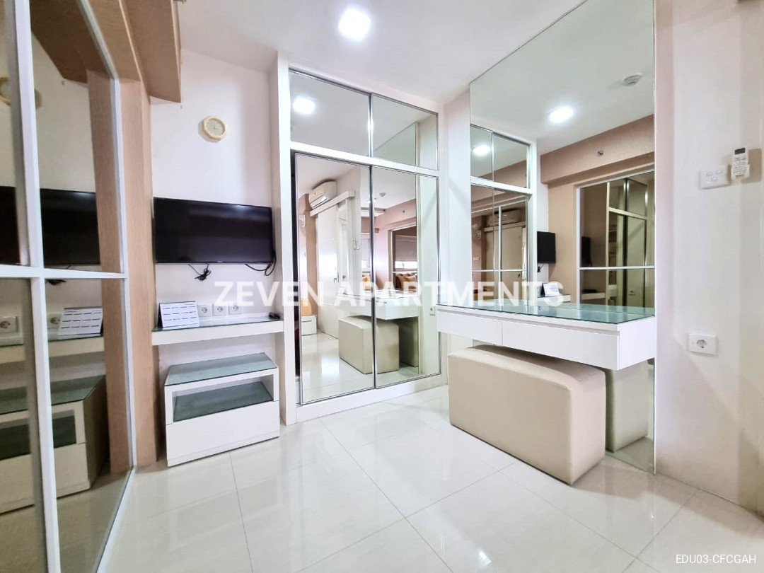 SEWA APARTEMEN 2BR FURNIS EDUCITY PAKUWON CITY