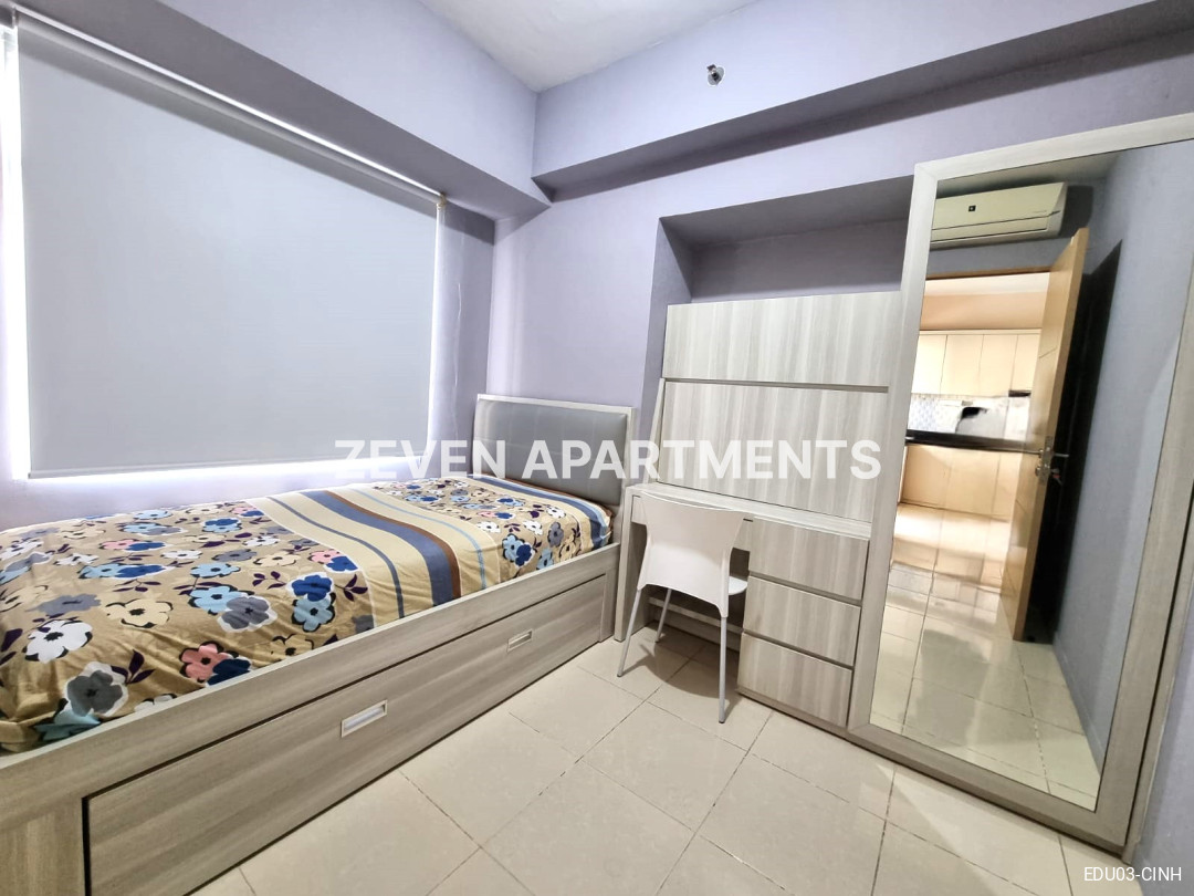 SEWA APARTEMEN 2BR FURNIS EDUCITY PAKUWON CITY