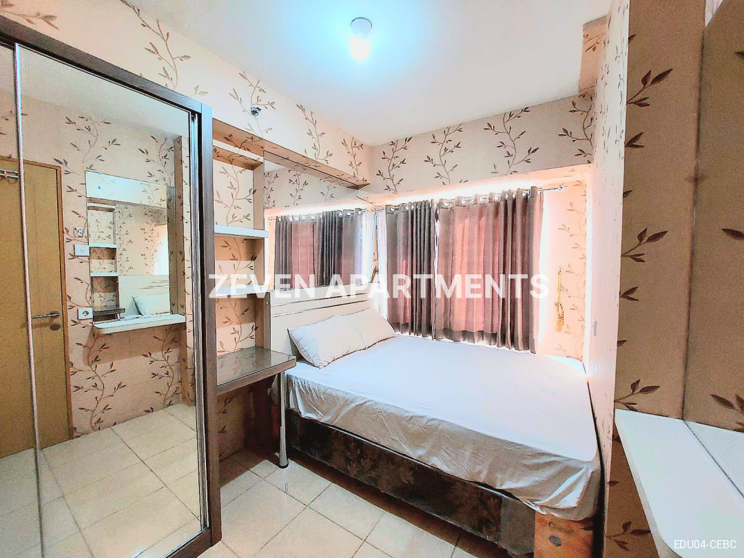SEWA APARTEMEN 2BR FURNIS EDUCITY PAKUWON CITY