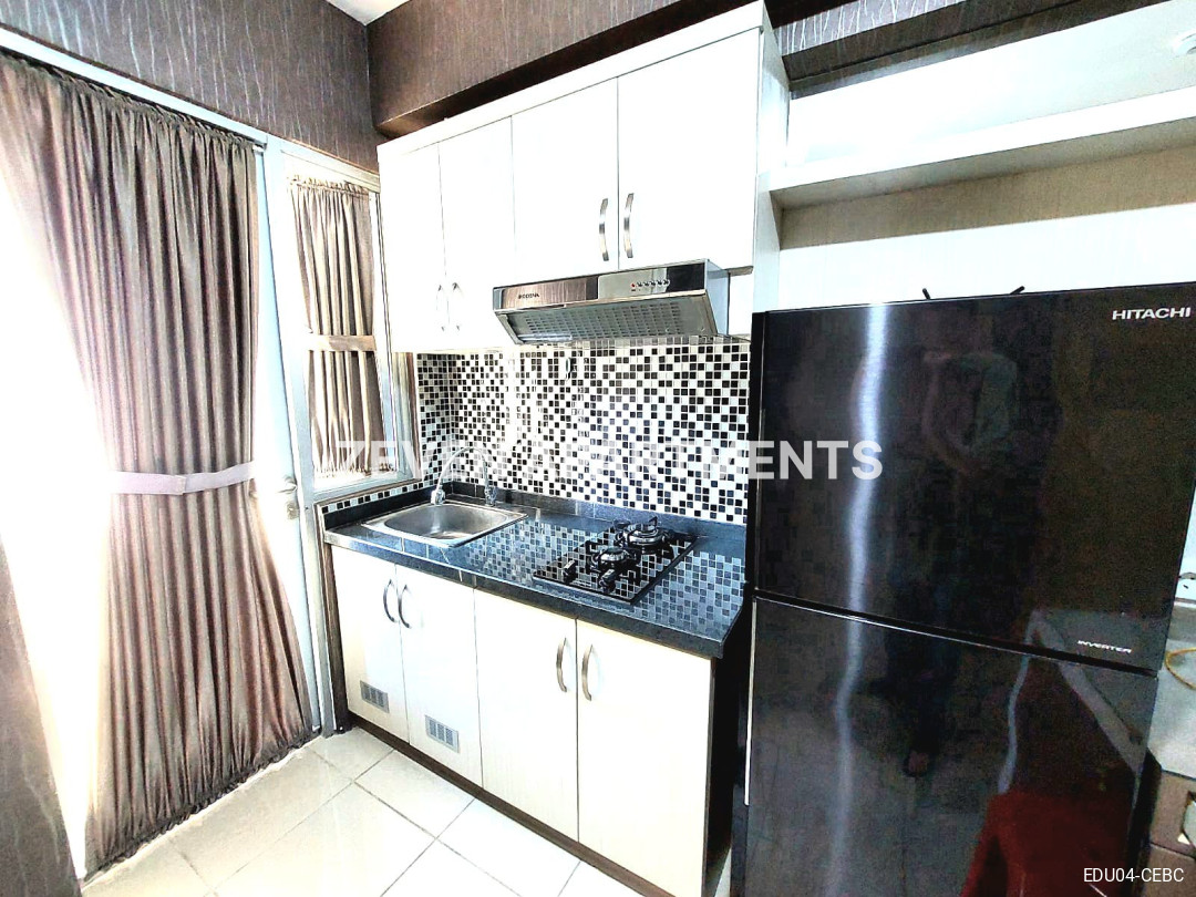 SEWA APARTEMEN 2BR FURNIS EDUCITY PAKUWON CITY